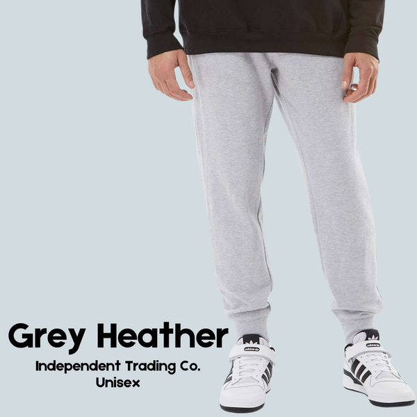 Grey Heather Independent Trading Co. Joggers - Unisex