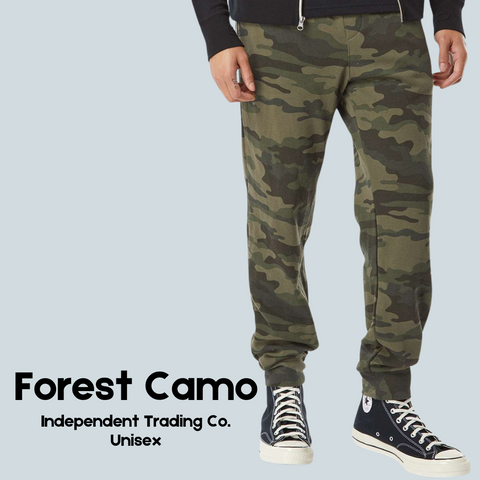 Forest Camo Independent Trading Co. Joggers - Unisex