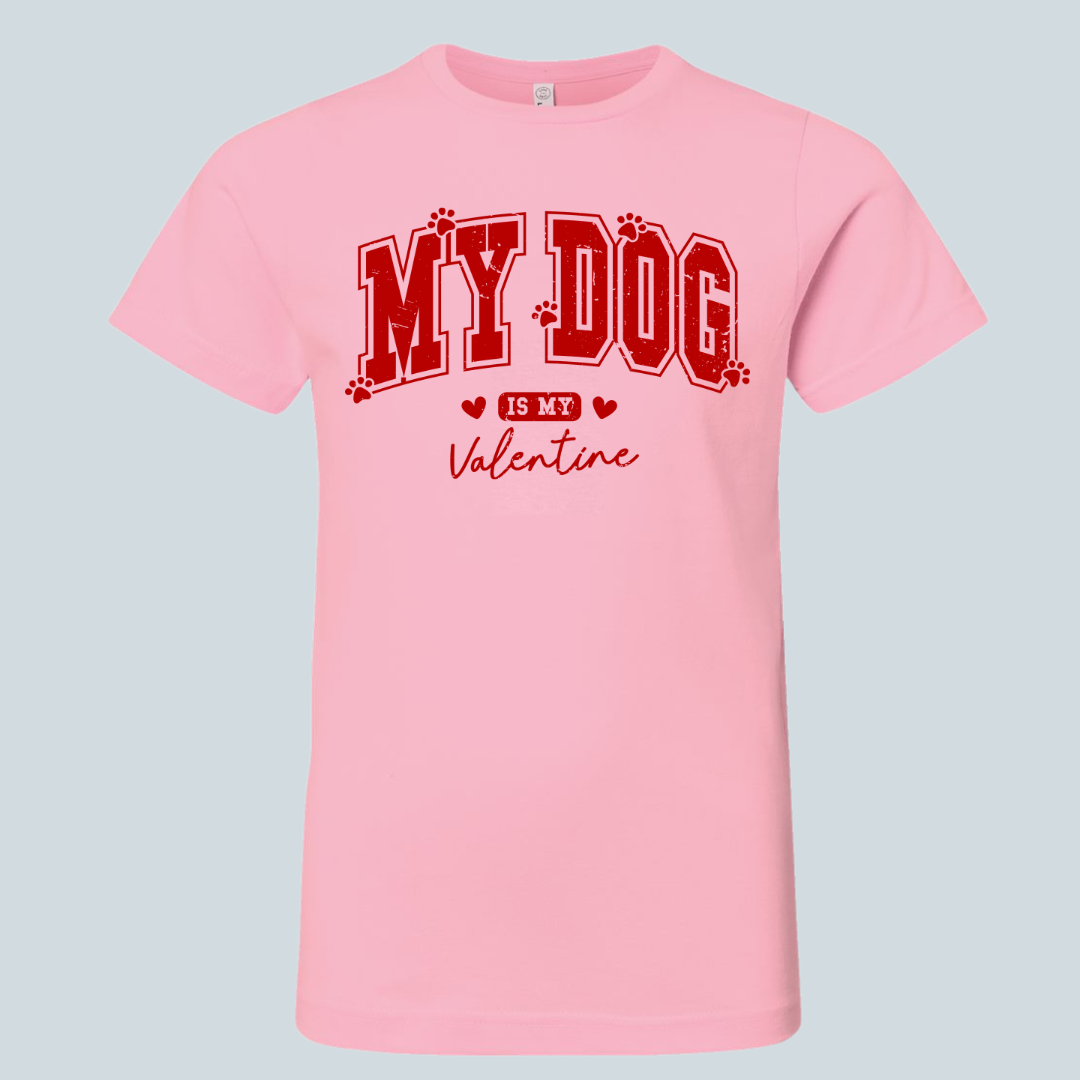 My Dog is My Valentine Tee