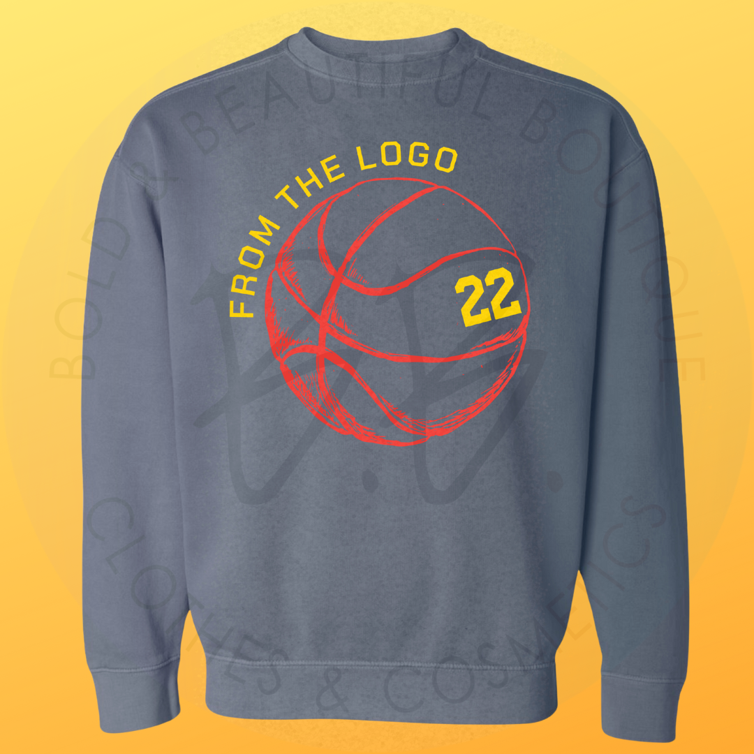 From The Logo - 22 - Clark - Navy - Crewneck