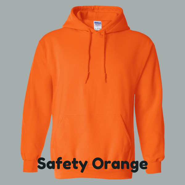 Safety Orange Little Sprouts Hoodie