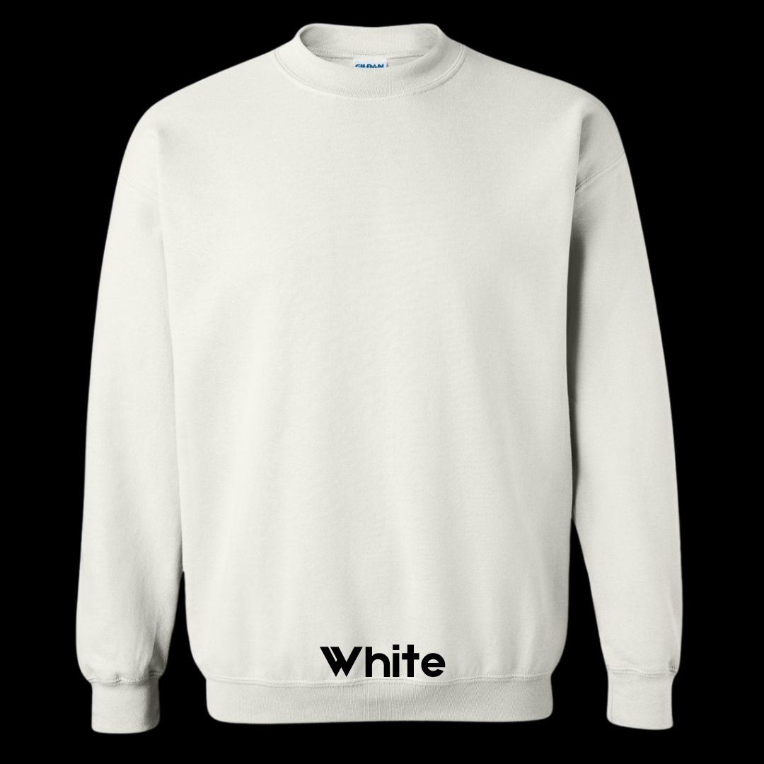 White Little Sprouts Gildan Crewneck